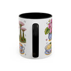 Singapore Illustrated Travel Mug | City Souvenir Accent Coffee Mug | 11oz 15oz Ceramic Cup