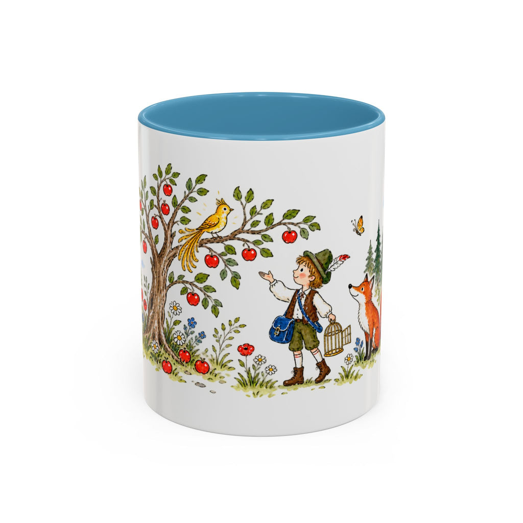The Golden Bird Mug | Storybook Fairy Tale Accent Coffee Mug | EveryLegend