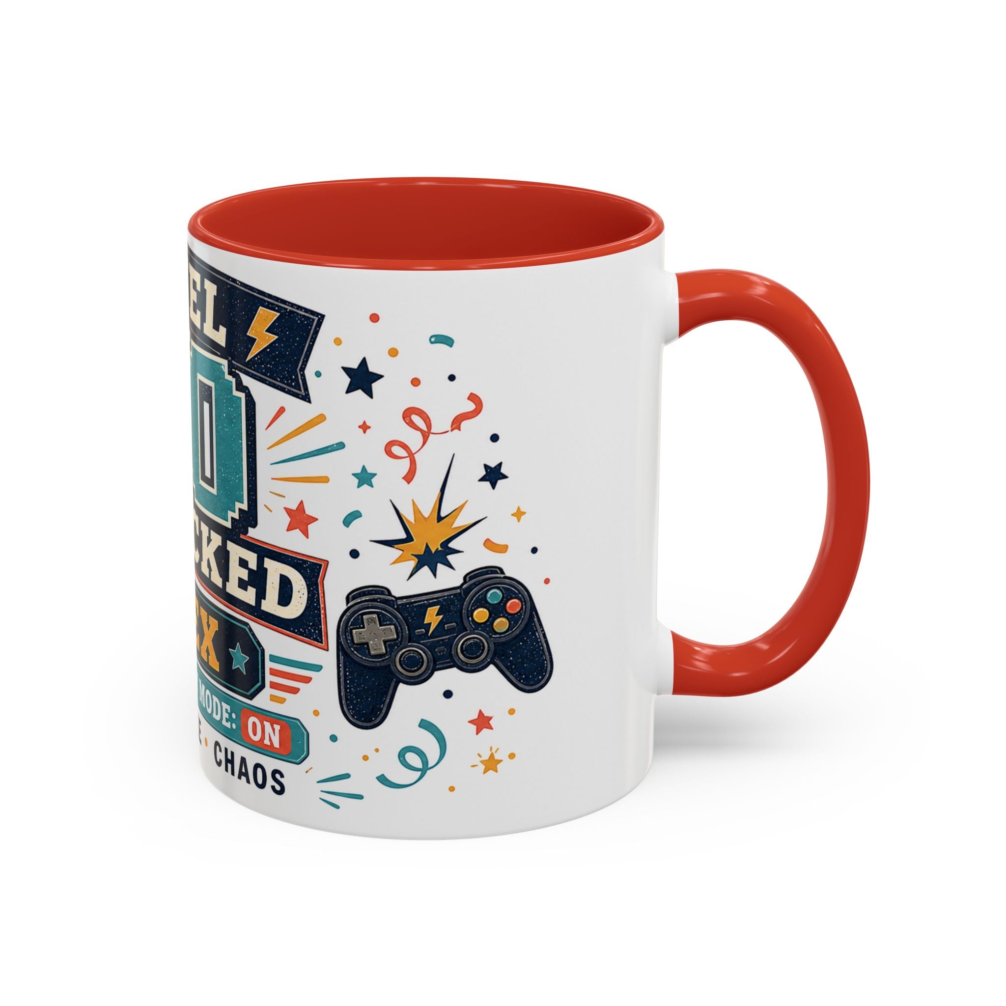 Custom Gamer Birthday Mug | Level Unlocked Name Age Coffee Cup