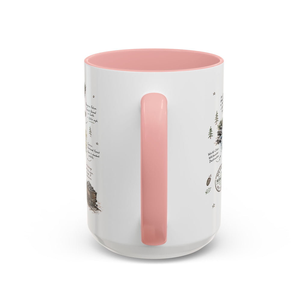 New River Gorge National Park Coffee Mug | West Virginia River Canyon Climbing Gift | Accent Color Ceramic 11oz 15oz