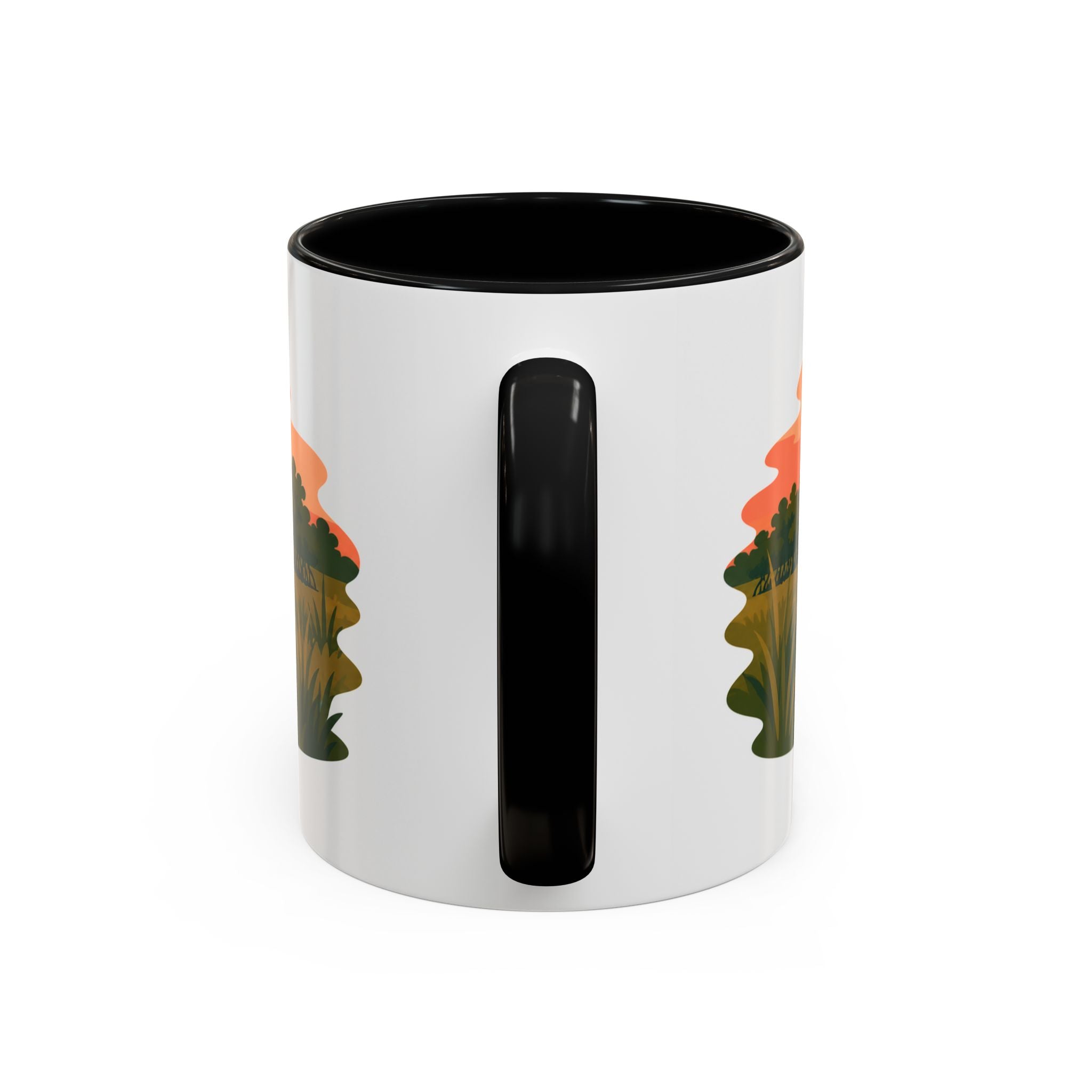 Everglades National Park Coffee Mug | Solid Color Block Park Souvenir | 11oz 15oz Accent Mug