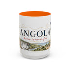 Angola Home Country Mug | Moving Away Gift | Long Distance Friendship | 11 oz 15 oz Accent Mug
