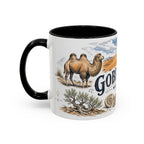 Gobi Desert Mug, Mongolia Travel Souvenir, Bucket List Gift, Accent Ceramic Coffee Mug 11oz 15oz
