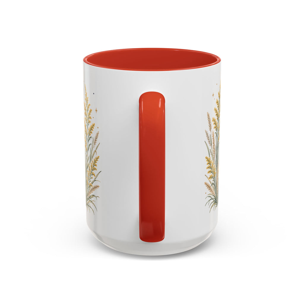 Nebraska State Mug | Moving Away, Long Distance Friendship Gift | Botanical Landscape Accent Mug