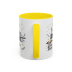 New York City Coffee Mug | New York Souvenir Travel Gift | Accent Color Ceramic 11oz 15oz