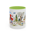 Little Red Riding Hood Mug | Storybook Fairy Tale Accent Coffee Mug | EveryLegend