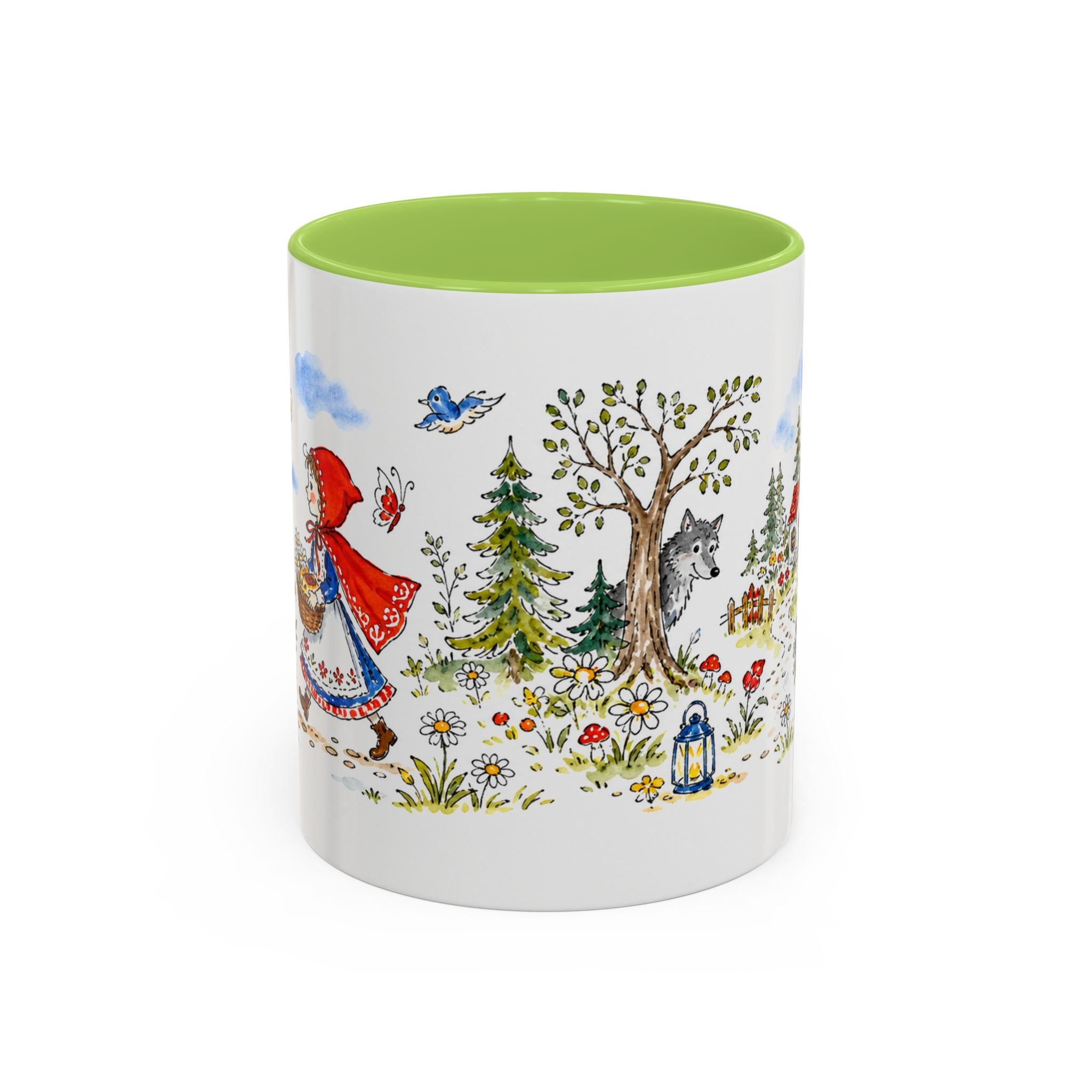 Little Red Riding Hood Mug | Storybook Fairy Tale Accent Coffee Mug | EveryLegend