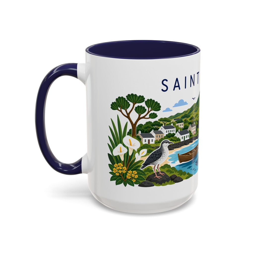 Saint Helena Coffee Mug | Travel Souvenir Accent Mug | Country Gift Ceramic Cup 11oz 15oz