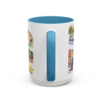 Nice Illustrated Travel Mug | City Souvenir Accent Coffee Mug | 11oz 15oz Ceramic Cup