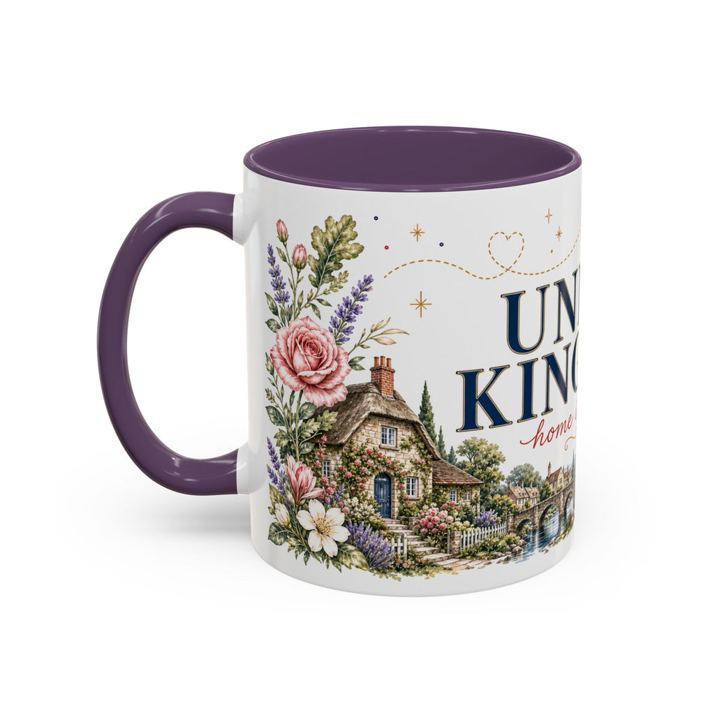 United Kingdom Home Country Mug | Moving Away Gift | Long Distance Friendship | 11 oz 15 oz Accent Mug