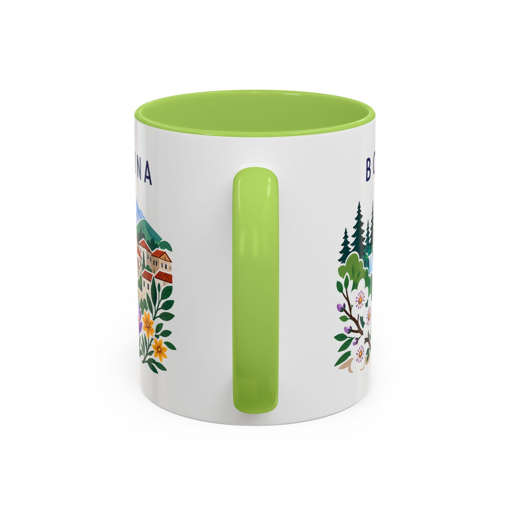 Bosnia and Herzegovina Coffee Mug | Travel Souvenir Accent Mug | Country Gift Ceramic Cup 11oz 15oz