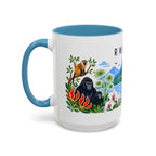 Rwanda Coffee Mug | Travel Souvenir Accent Mug | Country Gift Ceramic Cup 11oz 15oz