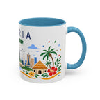Nigeria Coffee Mug | Travel Souvenir Accent Mug | Country Gift Ceramic Cup 11oz 15oz