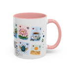 Cairo Coffee Mug | Postage Stamp Collage Mug | Travel Souvenir Accent Cup 11oz 15oz