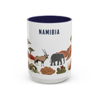 Namibia Coffee Mug | Travel Souvenir Accent Mug | Country Gift Ceramic Cup 11oz 15oz