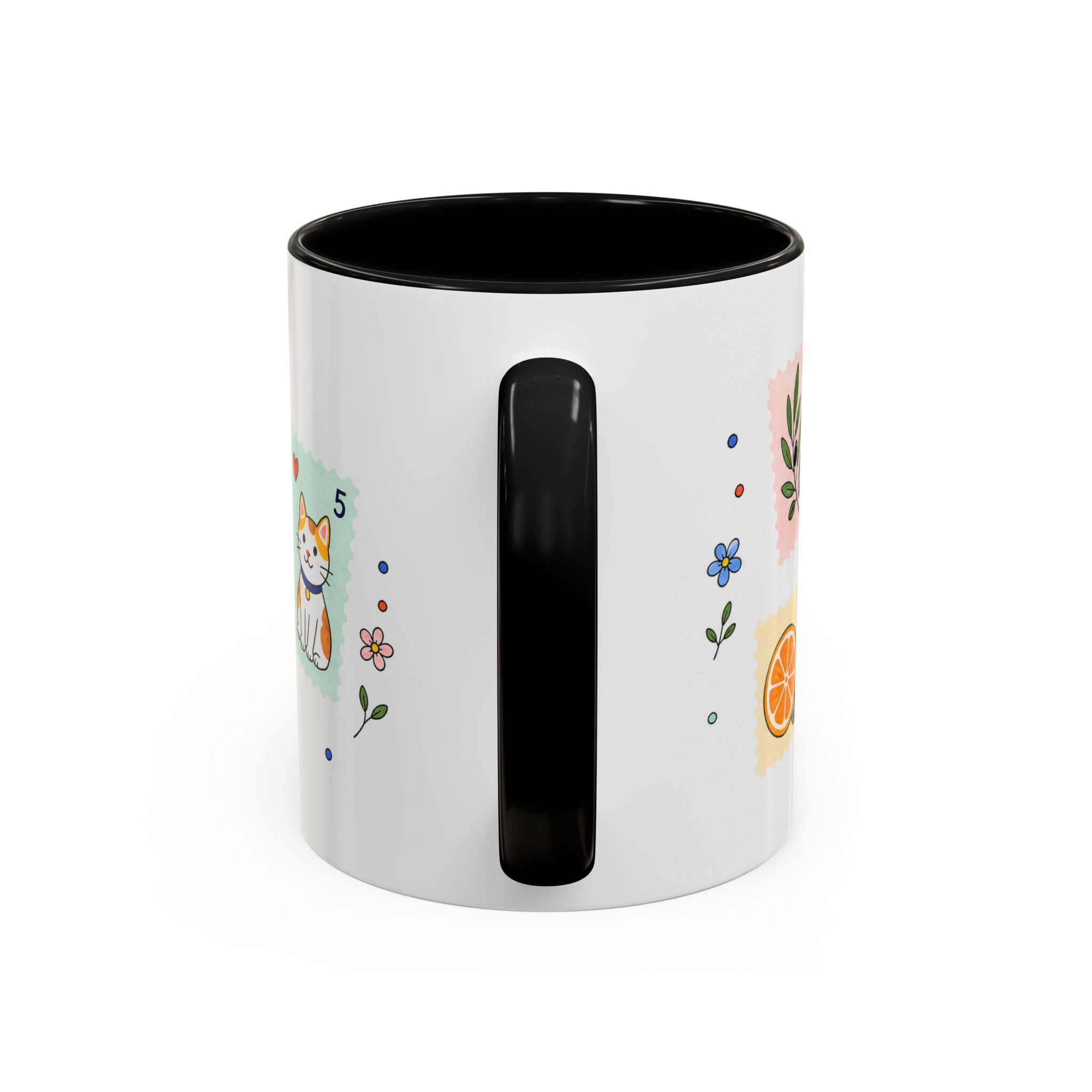 Athens Coffee Mug | Postage Stamp Collage Mug | Travel Souvenir Accent Cup 11oz 15oz