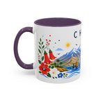 Chile Coffee Mug | Travel Souvenir Accent Mug | Place Gift Ceramic Cup 11oz 15oz