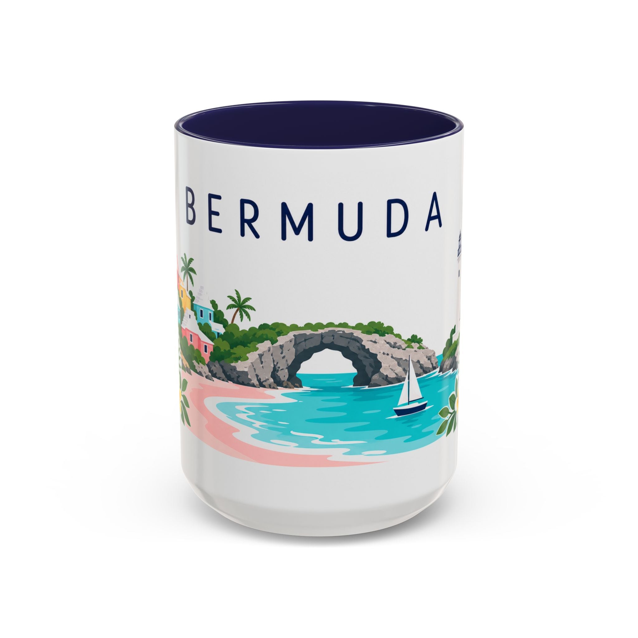 Bermuda Coffee Mug | Travel Souvenir Accent Mug | Country Gift Ceramic Cup 11oz 15oz