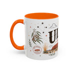 Uluru Coffee Mug | Travel Destination Souvenir Gift | Accent Color Ceramic 11oz 15oz