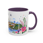 Serbia Coffee Mug | Travel Souvenir Accent Mug | Place Gift Ceramic Cup 11oz 15oz