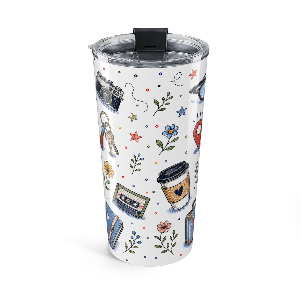 Road Trip Coffee 20oz Tumbler | Travel Lover Gift | Insulated Stainless Steel Travel Cup