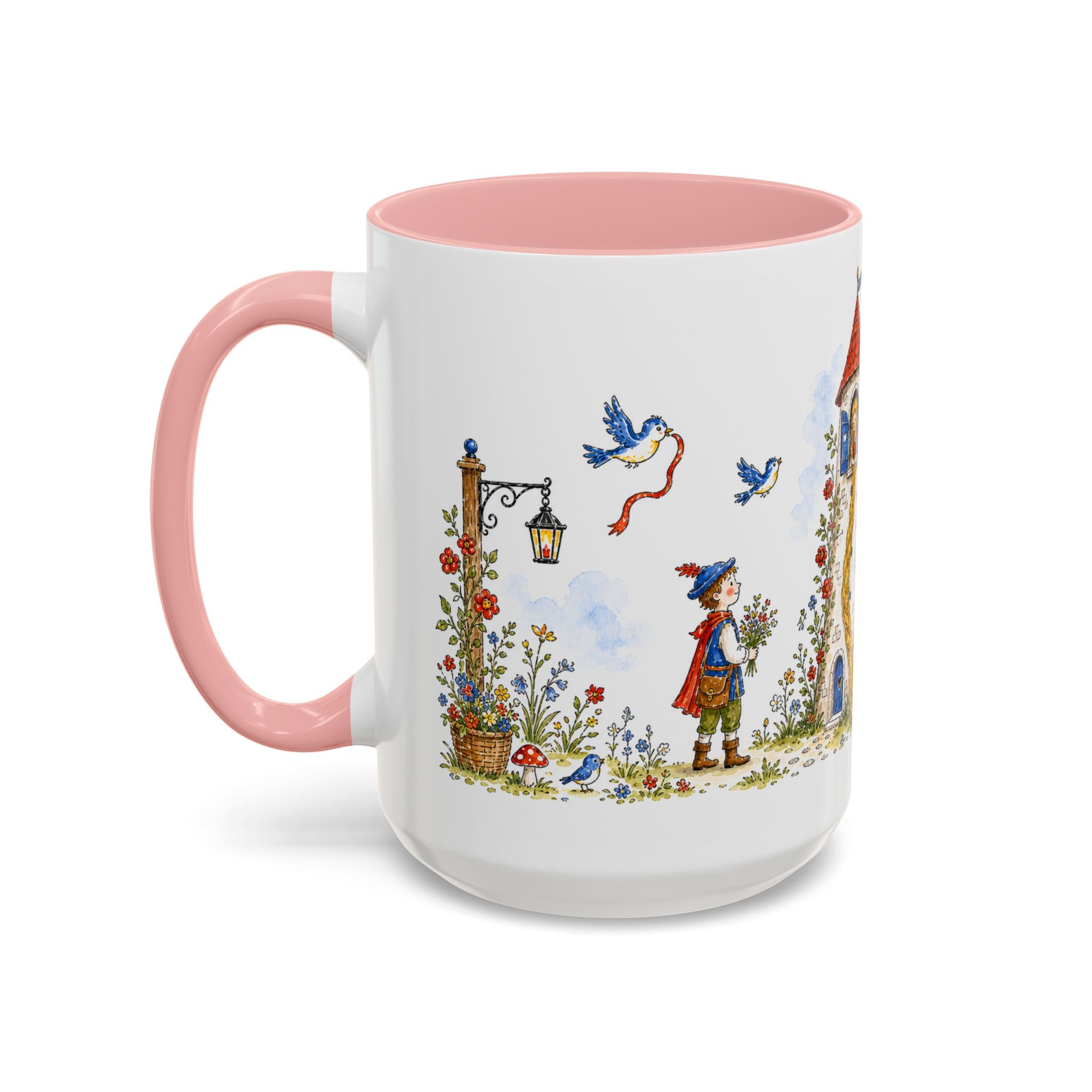 Rapunzel Mug | Tower Storybook Fairy Tale Accent Coffee Mug | EveryLegend