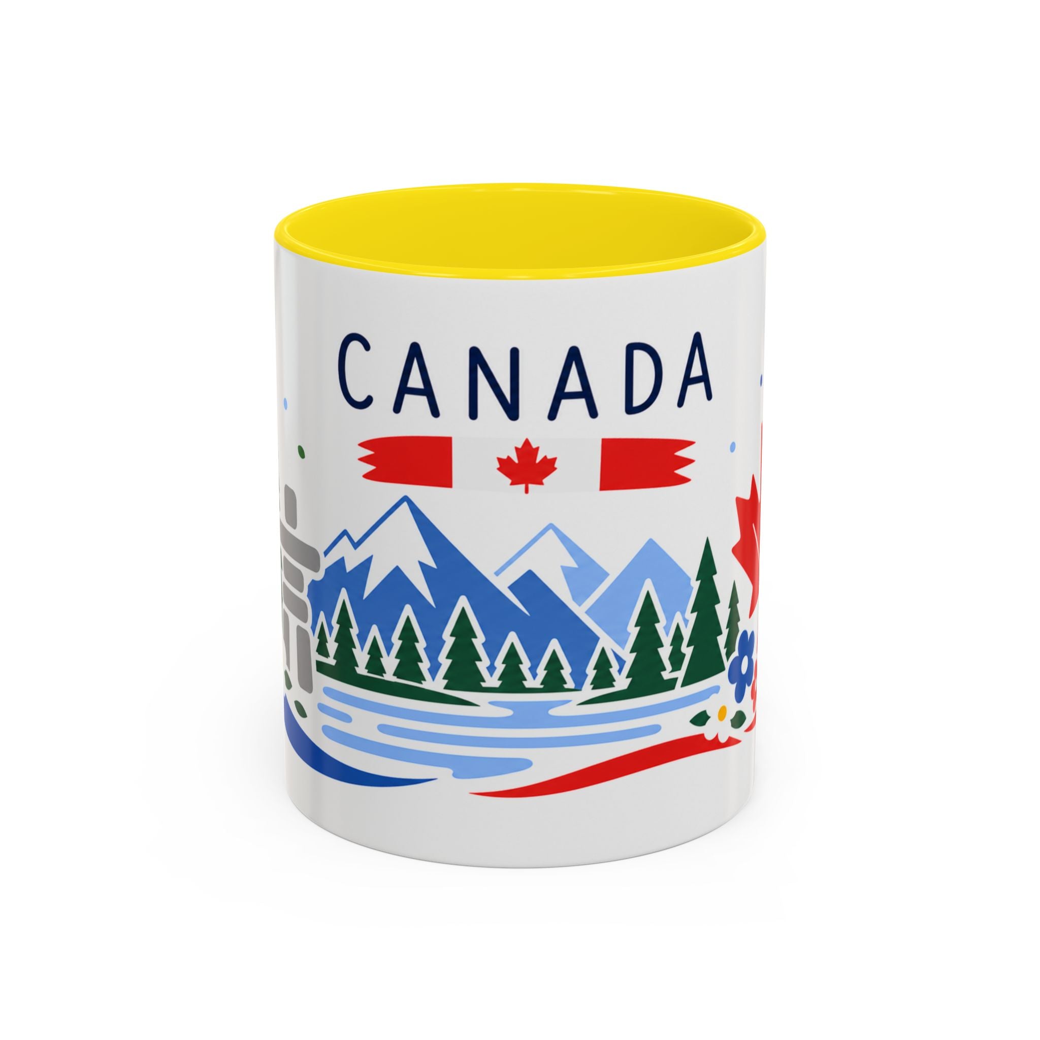 Canada Coffee Mug | Travel Souvenir Accent Mug | Country Gift Ceramic Cup 11oz 15oz