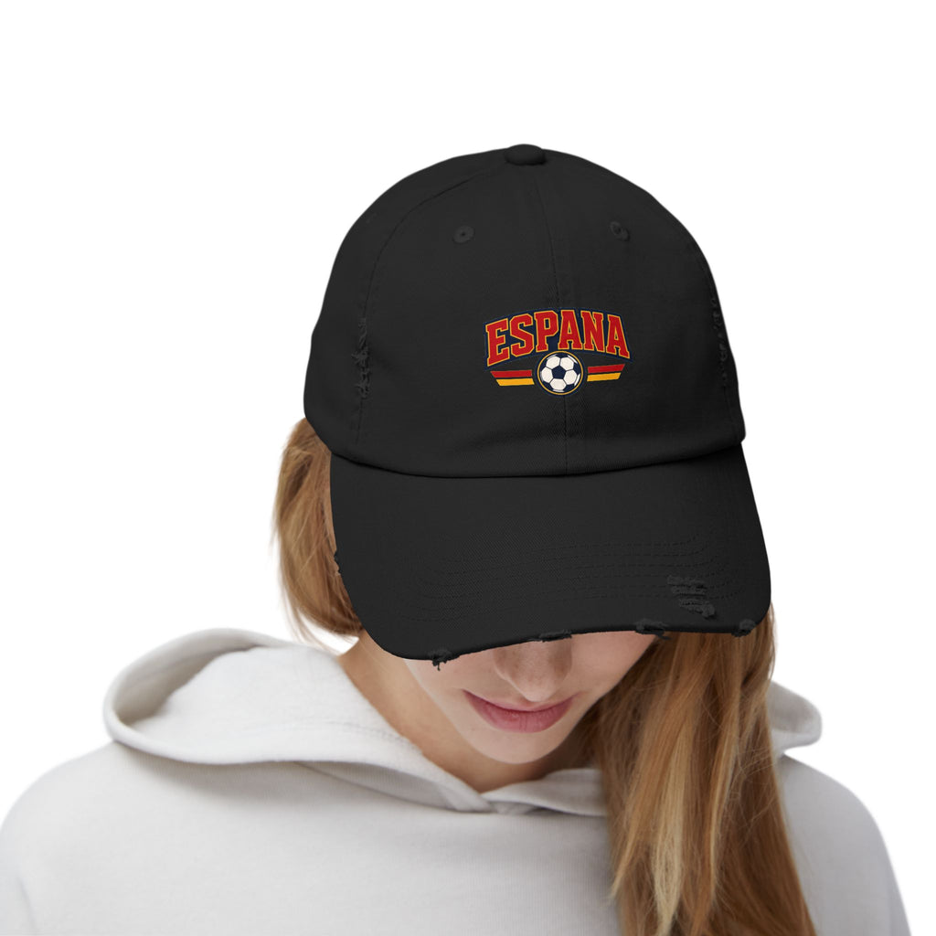 Spain Soccer Fan Hat | Spain Fan Cap | Espana Soccer Supporter Cap
