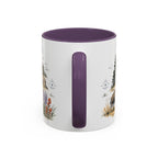 Devils Tower Mug, Wyoming Travel Souvenir, Bucket List Gift, Accent Ceramic Coffee Mug 11oz 15oz