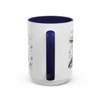 Haleakala National Park Coffee Mug | Hawaii Maui Sunrise Crater Gift | Accent Color Ceramic 11oz 15oz