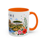 Zimbabwe Coffee Mug | Travel Souvenir Accent Mug | Place Gift Ceramic Cup 11oz 15oz