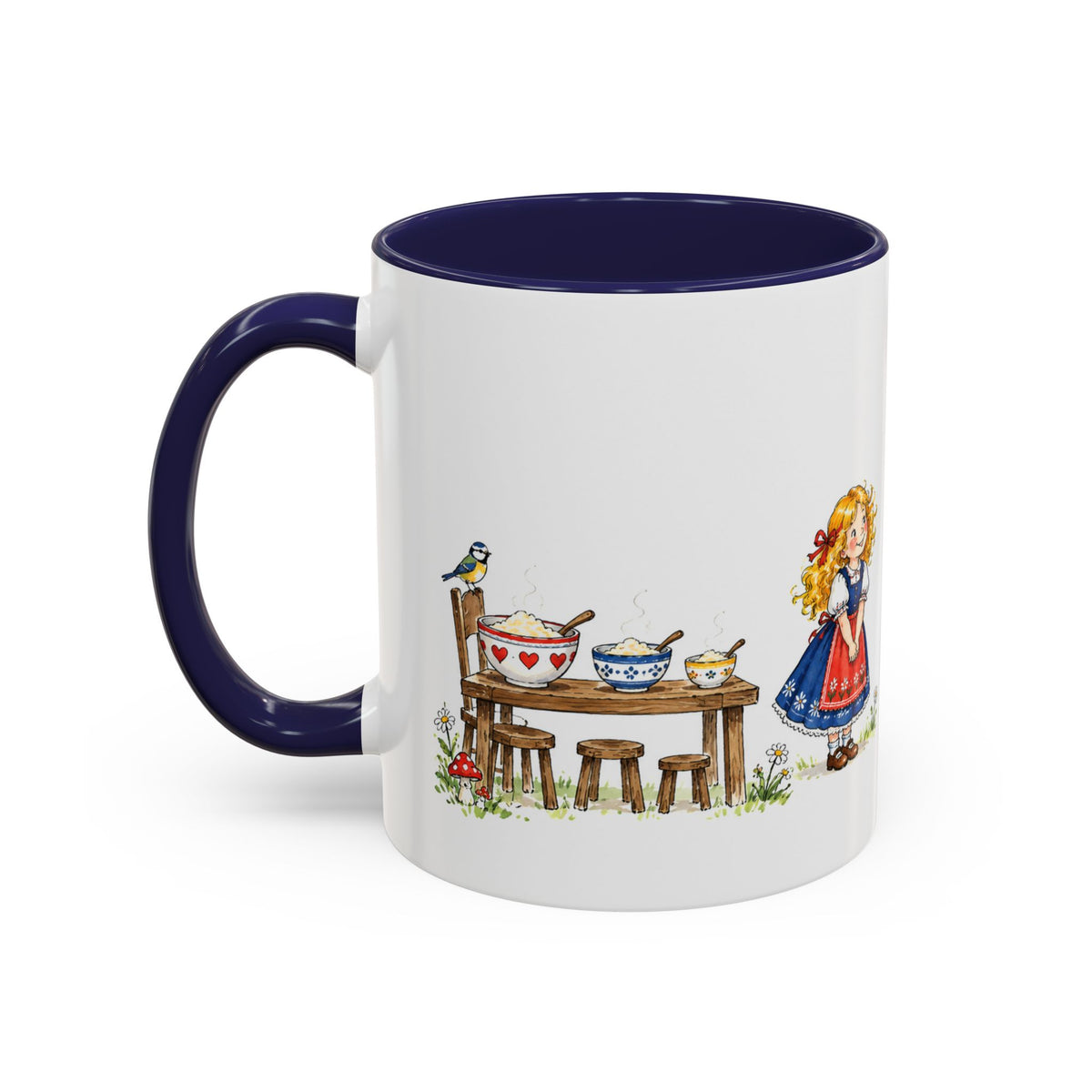 Goldilocks and the Three Bears Mug | Storybook Fairy Tale Accent Coffee Mug | EveryLegend