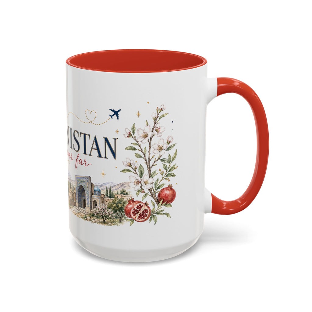 Afghanistan Home Country Mug | Moving Away Gift | Long Distance Friendship | 11 oz 15 oz Accent Mug