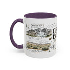 Great Basin National Park Coffee Mug | Nevada Desert Stargazing Hiking Gift | Accent Color Ceramic 11oz 15oz