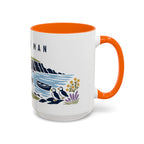 Isle of Man Coffee Mug | Travel Souvenir Accent Mug | Country Gift Ceramic Cup 11oz 15oz