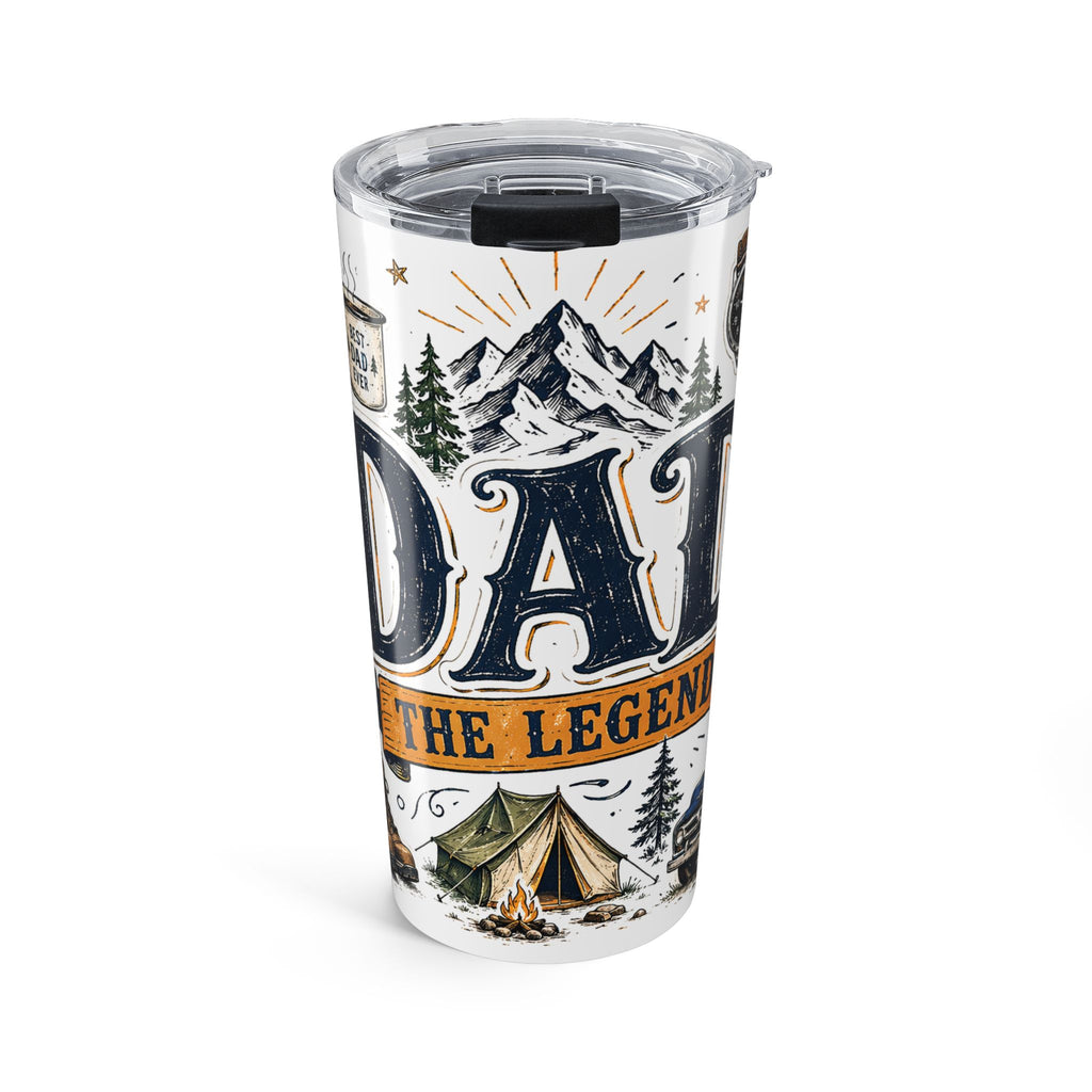 Dad The Legend 20oz Tumbler | Father's Day Gift for Dad | Insulated Stainless Steel Travel Cup