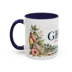 Ghana Home Country Mug | Moving Away Gift | Long Distance Friendship | 11 oz 15 oz Accent Mug