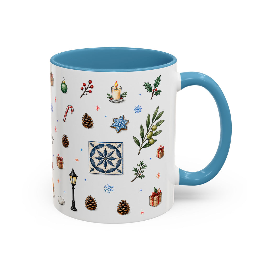 Athens Christmas Mug | Watercolor City Souvenir, Travel Gift (11oz/15oz)