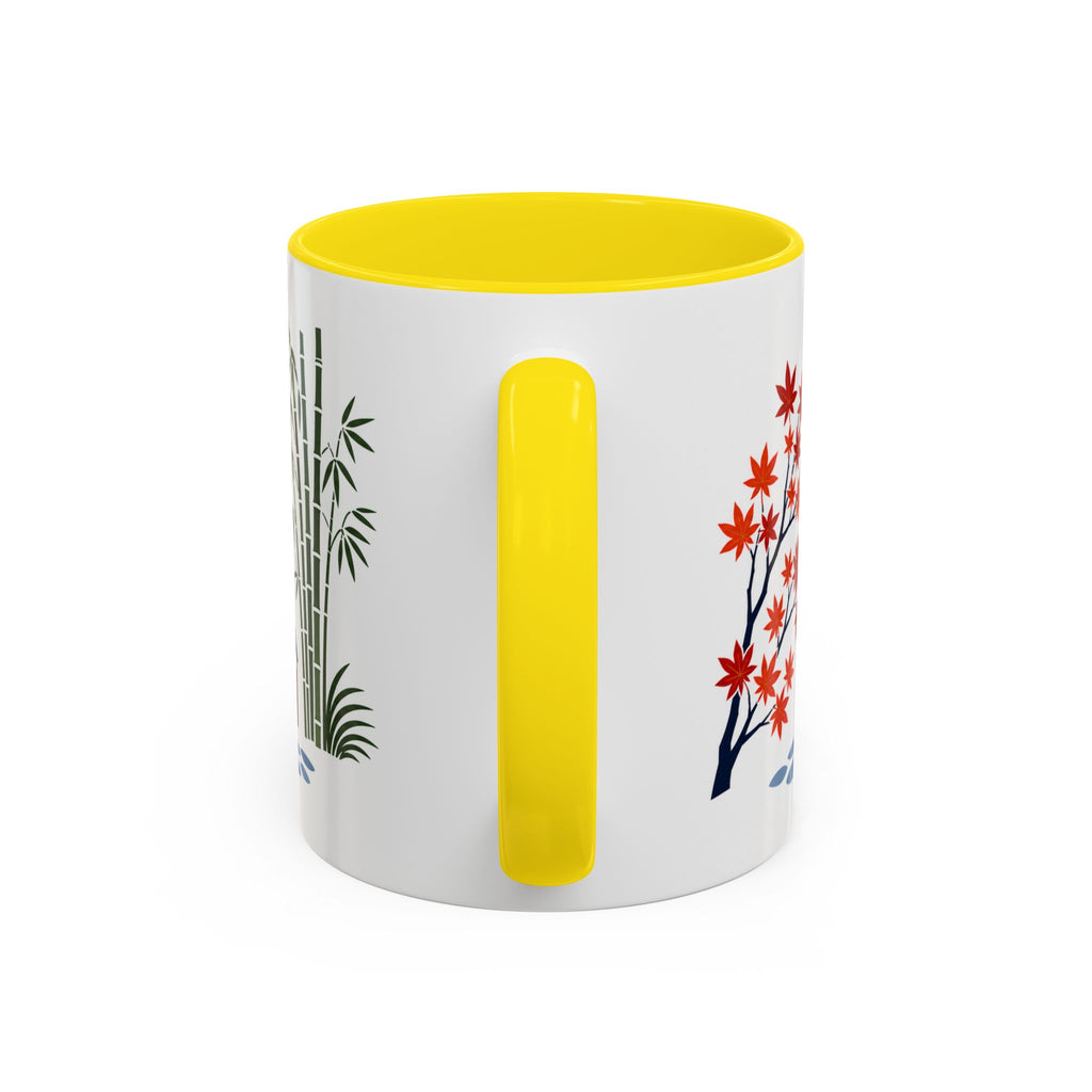 Kyoto Coffee Mug | Japan Travel Souvenir | Porcelain Decal City Gift | 11oz 15oz Accent Mug