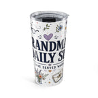 Grandma Daily Sip 20oz Tumbler | Grandma Gift | Insulated Stainless Steel Travel Cup