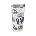 Badlands National Park 20oz Tumbler | South Dakota Prairie Fossil Hiking Gift | Insulated Stainless Steel Travel Cup