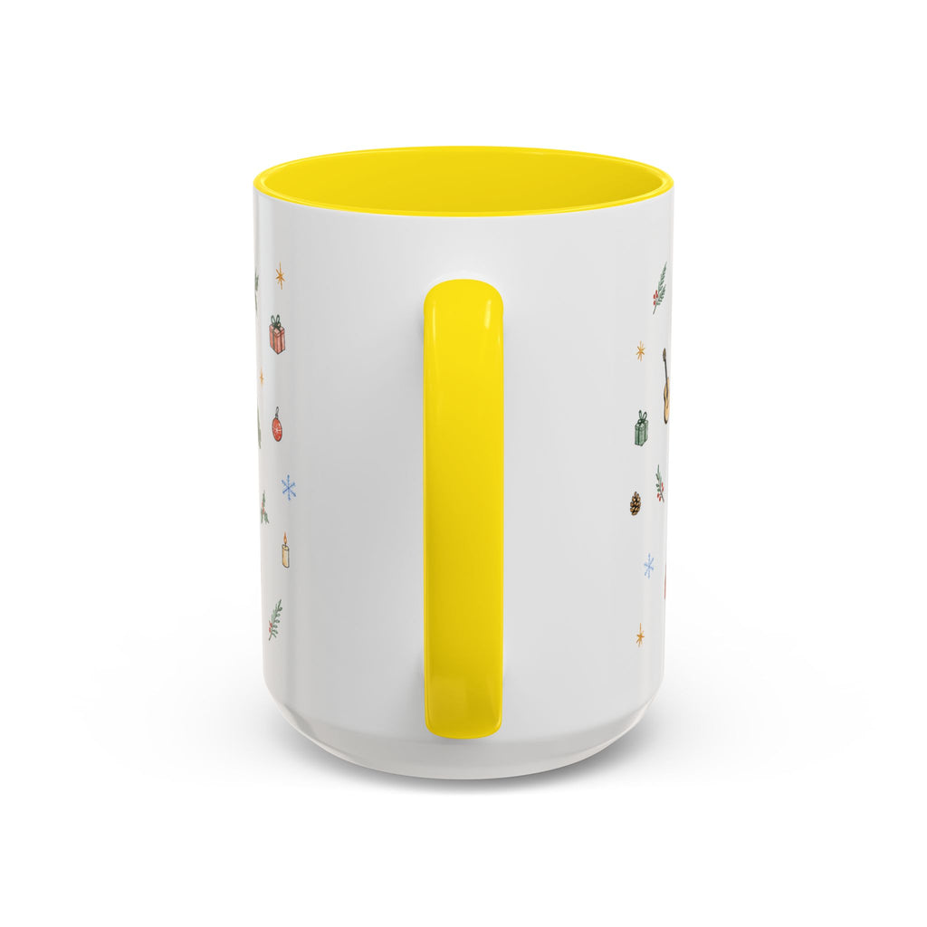 Austin Christmas Mug | Watercolor Travel Souvenir | Holiday Gift | Accent Ceramic Coffee Cup 11oz 15oz