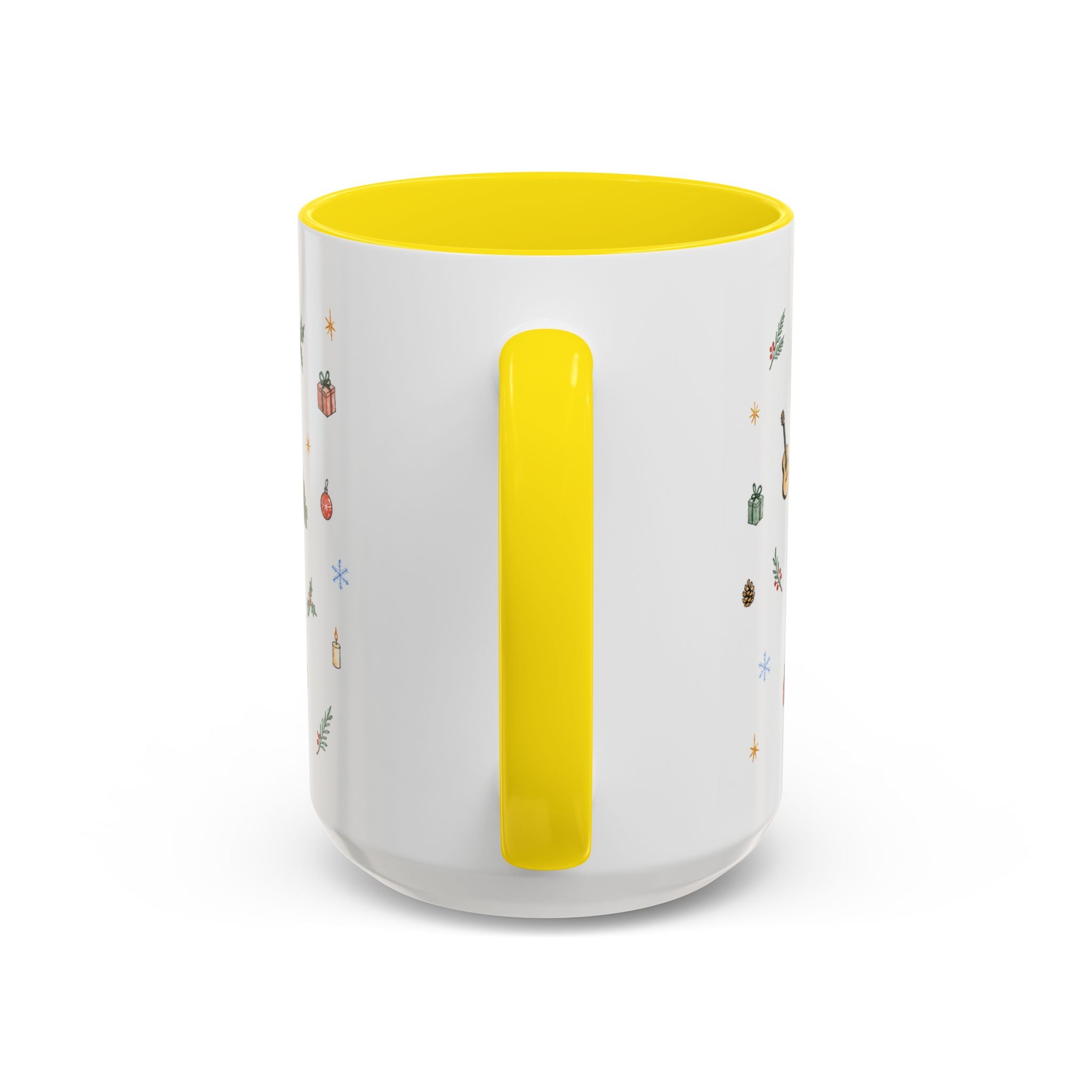 Austin Christmas Mug | Watercolor Travel Souvenir | Holiday Gift | Accent Ceramic Coffee Cup 11oz 15oz