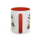 Joshua Tree Coffee Mug | National Park Desert Camping Gift | Accent Color Ceramic 11oz 15oz