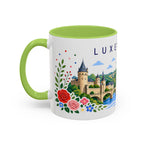 Luxembourg Coffee Mug | Travel Souvenir Accent Mug | Place Gift Ceramic Cup 11oz 15oz