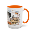 Namib Desert Coffee Mug | Travel Destination Souvenir Gift | Accent Color Ceramic 11oz 15oz