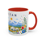 Kazakhstan Coffee Mug | Travel Souvenir Accent Mug | Place Gift Ceramic Cup 11oz 15oz