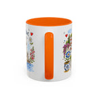 Lisbon Travel Mug | European City Souvenir Accent Coffee Mug | 11oz 15oz Ceramic Cup