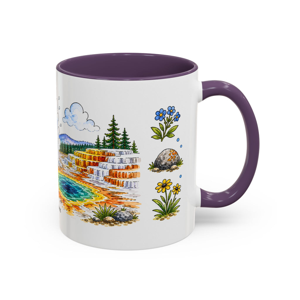 Yellowstone National Park Mug | US Travel Souvenir Accent Coffee Mug | 11oz 15oz Ceramic Cup
