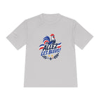 France Soccer T Shirt, Allez Les Bleus Tee, World Football Fan Shirt, Moisture Wicking Sport Tee